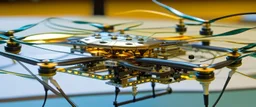 Complex Wing Mechanics Flapping drones require precise movement of wings multiple times per second. Unlike quadcopters, which spin fixed rotors, wings must generate lift dynamically, balance forces, and stabilize the drone in real time. Advanced Electronics & Sensors High-speed microcontrollers for wing actuation Gyroscopes and accelerometers to maintain stability Continuous feedback loops for adjusting wing angles Lightweight, Durable Materials The body and wings must be extremely lig