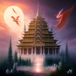 Temple of soul on the top of spirit, like a dream within a dream within a dream