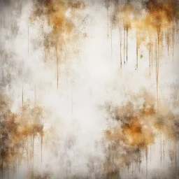 Hyper Realistic White & golden multicolor grungy rustic texture with vignette effect