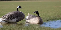 goose killing a human