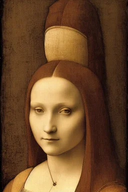 Portrait a women by Leonardo da Vinci