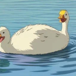 A Drunk White Duck Surrounded by Alcohol