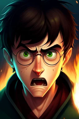 harry potter but very angry