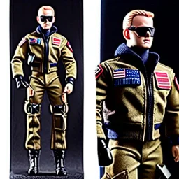 G.i. Joe toy bomber jacket doll Joe Biden face sunglasses with boots full body in package 2020