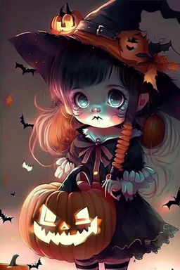 A cute halloween picture