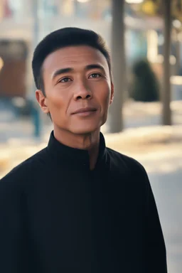 صورة الملف الشخصي تظهر شخصًا ذو وجه مثلثي يتميز بشعر أسود جذاب ينسدل على الجانب الأيمن من وجهه بأناقة. عيونه باللون الأسود على عسلي خفيف، تعكس الحكمة والفهم العميق. تبدو ملامح وجهه واثقة ومتأملة، ويبدو وكأنه يعرف كل ما يحدث في الكون. جسمه عادي البنية، يمنحه توازنًا طبيعيًا. يظهر بمظهر كائن عارف بأسرار العالم، يحمل الكثير من الحكمة والفهم.