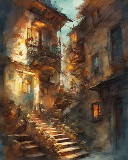 a collection of poems, a window into the world of fairy tales, a set of dreams, a light watercolor sketch, by Leonid Afremov & Benedick Bana & Atelier Olschinsky & Ian McQue