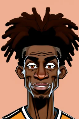 Nicholas Jackson Footballer ,cartoon 2d