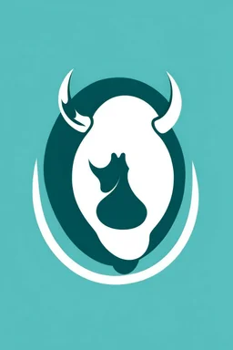 rhinoceros + egg logo