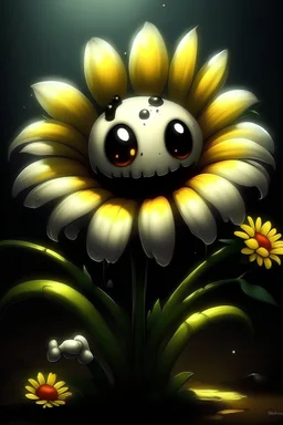 Realistic flowey the flower