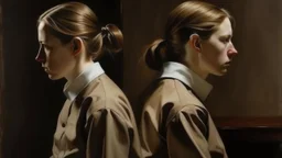 Michael Borremans Figuración ambigua y silenciosa, iluminaciones teatrales muy próximas al lenguaje barroco.