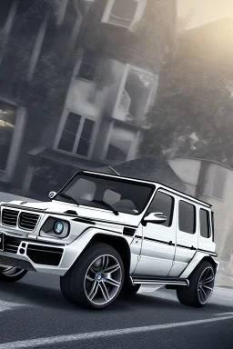 BMW G-Class musou black hyper sport, Rear View, 4K, Ultra Realistic