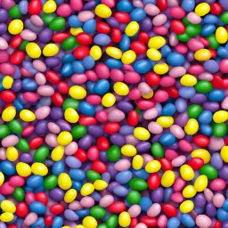 2d texture, seamless, repeatable, cake,candy, ultra realistic jellybeans,chocolate, highly detailed, 8k