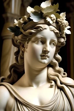 portrait goddess Aphrodite from Greek mythology