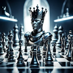 king chess futuristic