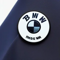 bmw racing logo round badge