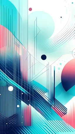 Modern background created from scratch through a multi-step design process