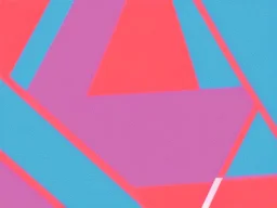 triangles technologie blue pink minimalist