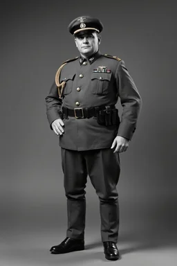 colonel heavy ranked in 1950, full body