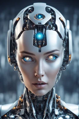 FANTASTIC ROBOT WOMAN FUTURISTIC REAL ARTIFICIAL INTELLIGENCE