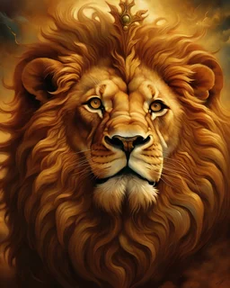 A holy lion of god