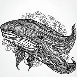 Whale, mandala, minimal lines, cartoon, white back ground color, real style, realistic, minimalistic, minimal black line art, line art, crisp line art, unique coloring sheet, outlined, outline, crisp, crisp line edges, illustration, thin lines, crisp clear lines, line art, clean line art, unique, 8k, amazing, masterpiece, no colors, no dark color, no black color, avoid thick black, minimalistic line edges, pure white back ground, image character full fit to page,