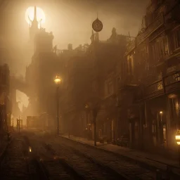 steampunk, 4k, 8k, highly detailed, cinematic, ultra photorealistic, ultra realistic, volumetric lighting, ghostly