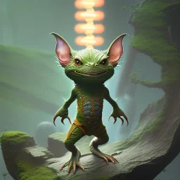 yoga gremlin artist, maze background , levitated lab equipment, 4k, Highly Detailed, Masterpiece, perfect eyes, Digital Illustration, Cinematic Lighting, Realistic, Sharp Focus, Centered, Beautifully Lit, Bioluminescent by Stanley Artgerm Lau