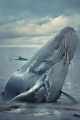 Dead whale