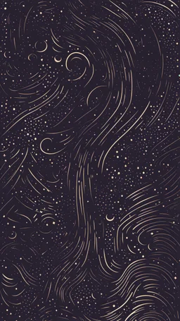 space background stylized. retro