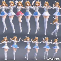 Details The LA Magical Poses include a total of 14 poses along with a mirrored version of all of them! What's Included and Features LA Magical Poses for Genesis 9 Anime Feminine: (.DUF) 28 Full Body Poses Poses: LA MP 01 - Peace Sign Jump (Mirror) LA MP 01 - Peace Sign Jump LA MP 02 - Flying (Mirror) LA MP 02 - Fly