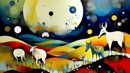 Best, abstract art in the world, now ,Landskabe ,moon, animal, best contrast .