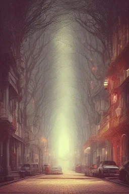 Streets #aigenerated #aigeneratedart #aiartcommunity #aiart #ai #artoninstagram #creepyart #surrealism #scary #art #arte #spooky