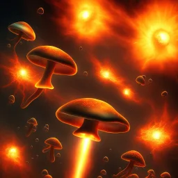 Chronal mass ejection from mushroom