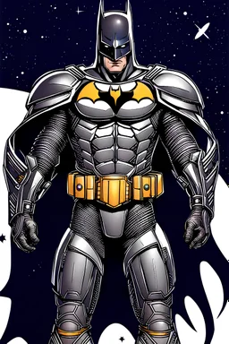 Space Batman with armor