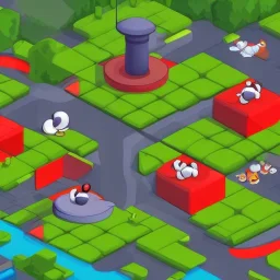 isometric mickey mouse