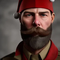 Tom Cruise beard Christmas military