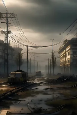 Post apocalyptic Warsaw looks like Death Stranding