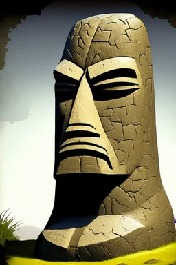 moai easter island golem