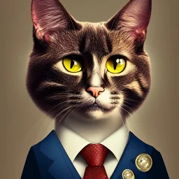 Cats as businessman