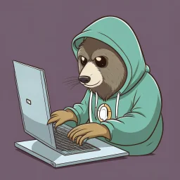 Computer Hacker Golang-Gopher