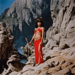 [colour picture: Jason and the Argonauts (1963)] One by one, they emerge from their hiding places, their faces pale with terror. Surpanakha's eyes blaze with demonic fury, her twisted form casting an ominous shadow over the trembling figures before her. "You thought you could destroy me?" Surpanakha's voice drips with venom. "You thought you could erase me from existence? Well, you have failed miserably." The fear in their eyes intensifies as they realize the gravity of their mistake. Surpanakha