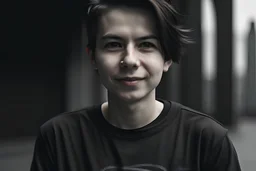 Portrait with modern look