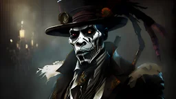 Baron Samedi in style of half life 2