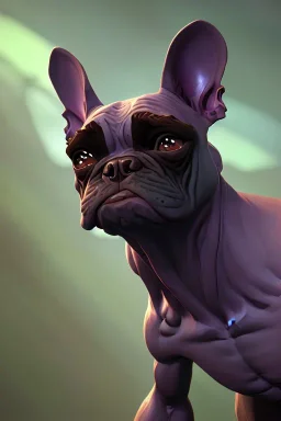 alien french bulldog musculature hulk body HD strong french bulldog hulk marvels Warcraft