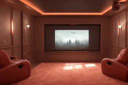 a dedicated home cinema room