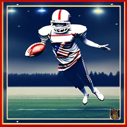 Zero gravity American football