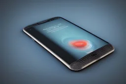 phone mobile phone illustration waves 3d