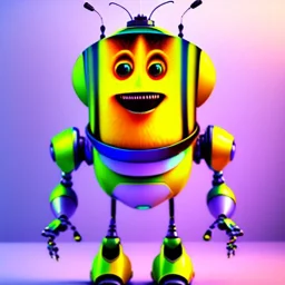 Robot bee, Pixar style