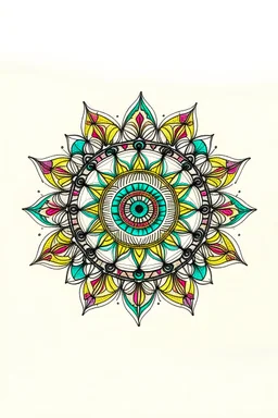 Mini mandala minimal